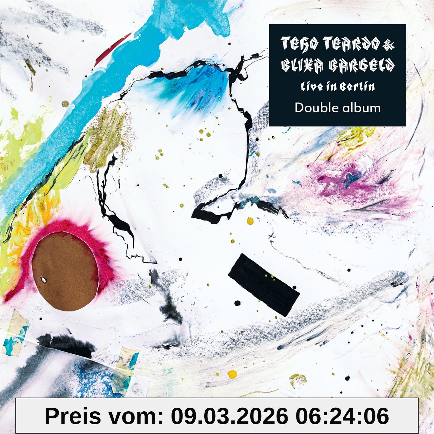Teardo, Teho & Bargeld, Blixa Live In Berlin (2cd)
