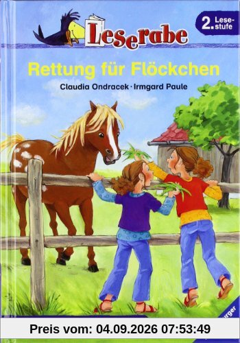 Leserabe - 2. Lesestufe: Rettung für Flöckchen