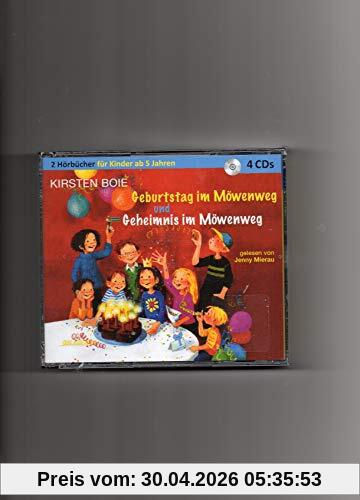 Geburtstag im Möwenweg und Geheimnis im Möwenweg 4 CDs