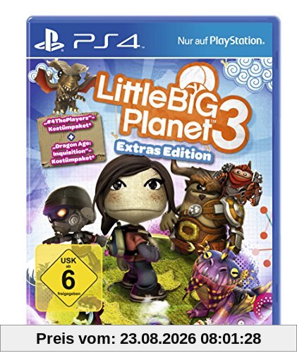 Little Big Planet 3 Extras Edition (exkl. bei Amazon.de) - [PlayStation 4]