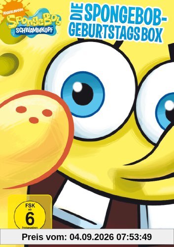 SpongeBob Geburtstagsboxset (2 DVD's im Pappschuber)