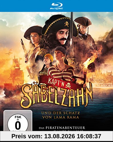 Käpt'n Säbelzahn und der Schatz von Lama Rama [Blu-ray]