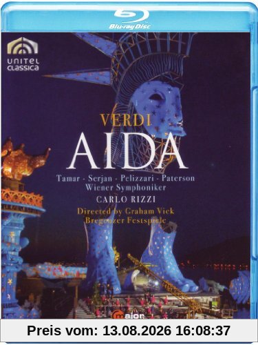 Giuseppe Verdi - Aida (Bregenzer Festspiele, Wiener Symphoniker)) [Blu-ray]