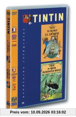 Tintin : le secret de la licorne / le tresor de rackham le rouge