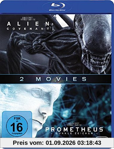 Prometheus & Alien: Covenant [Blu-ray]