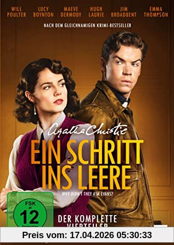 Agatha Christie: Ein Schritt ins Leere (Why Didn't They Ask Evans?) / Der komplette Vierteiler mit Starbesetzung