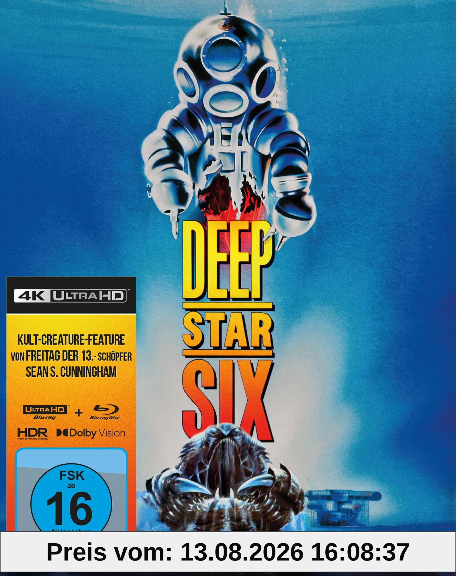 Deep Star Six (Mediabook, 4K-UHD+Blu-ray)