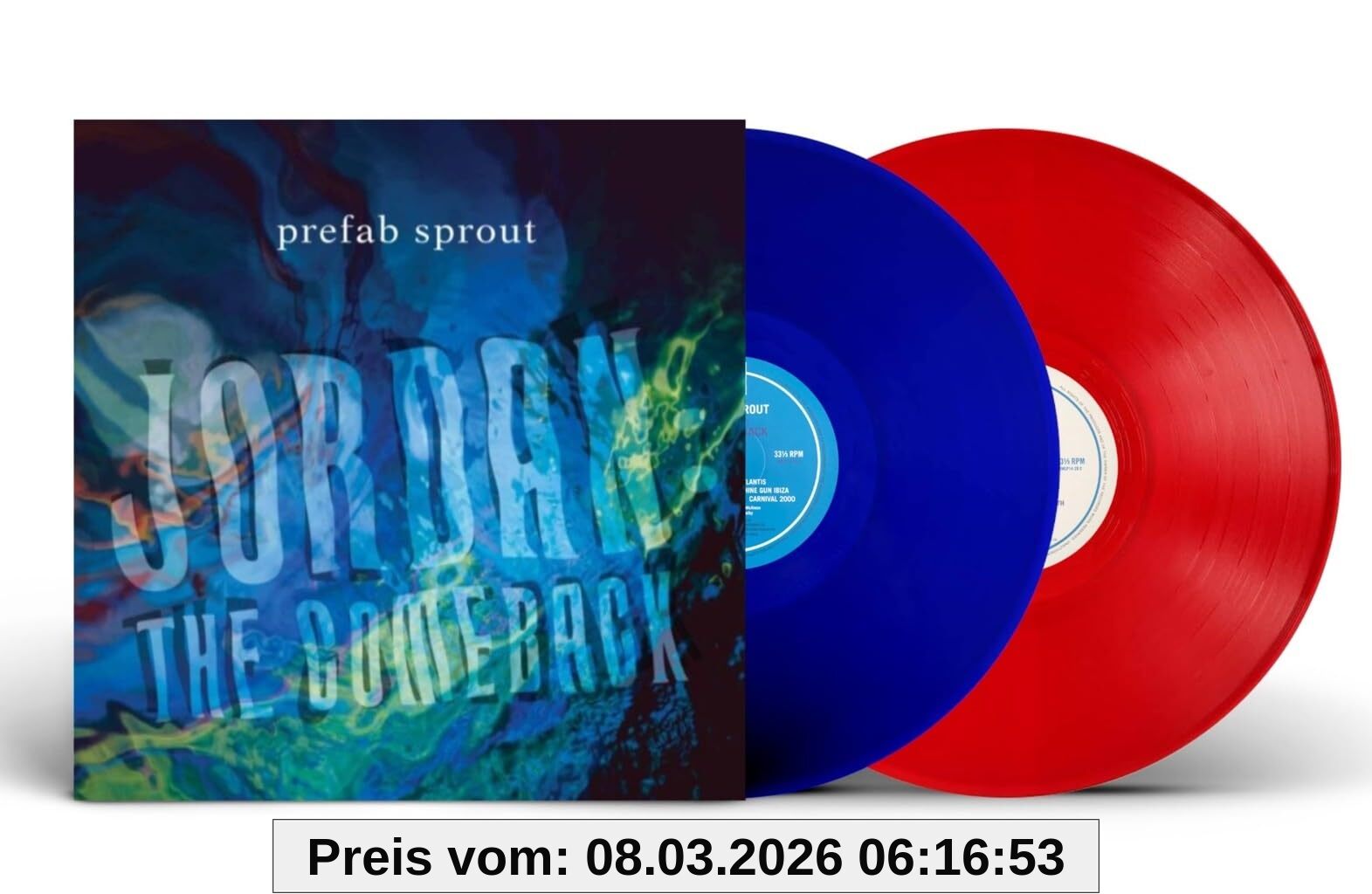 Prefab Sprout Jordan, The Comeback/Coloured Vinyl [Vinyl Lp]