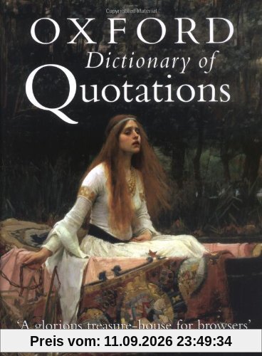 Elizabeth Knowles The Oxford Dictionary Of Quotations
