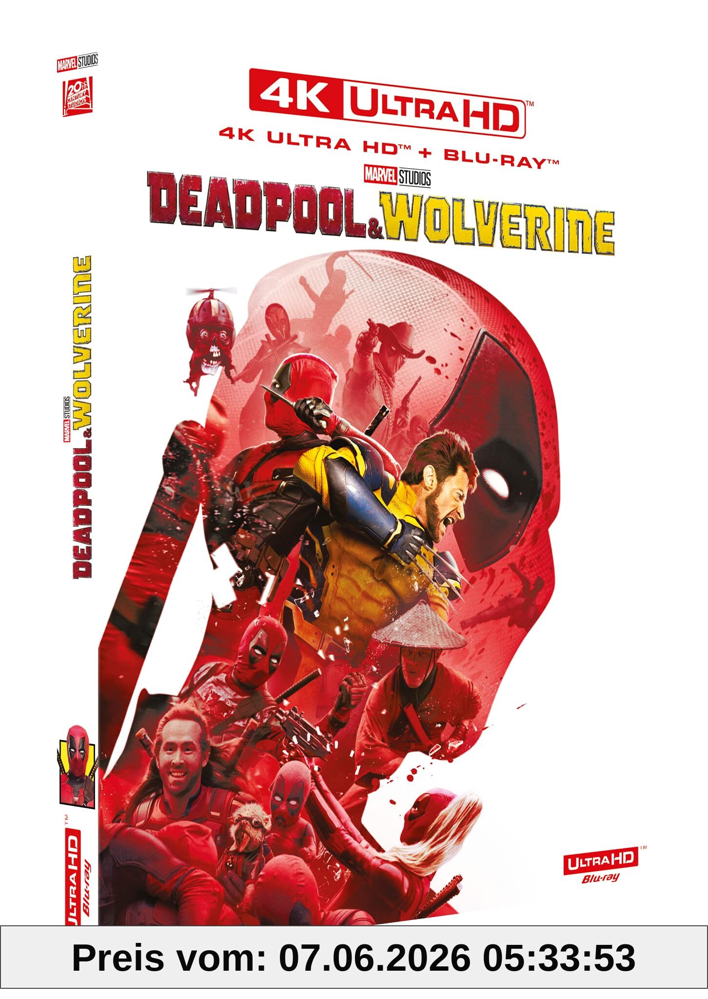 Deadpool & wolverine 4k ultra hd [Blu-ray] [FR Import]