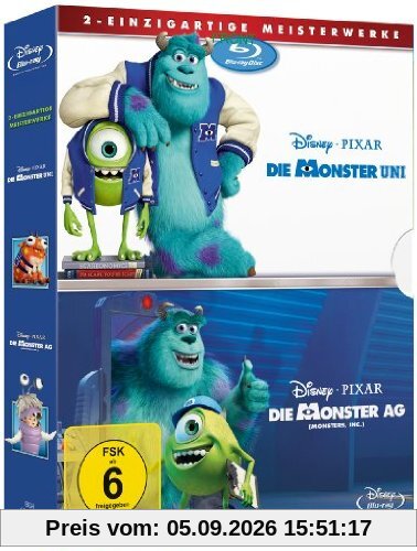 Die Monster AG/Die Monster Uni [Blu-ray]