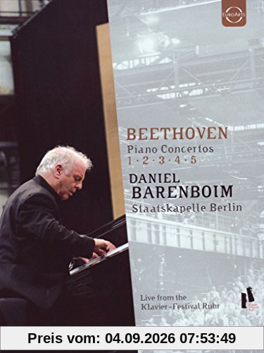 Beethoven: Klavierkonzerte 1-5 [2 DVDs]
