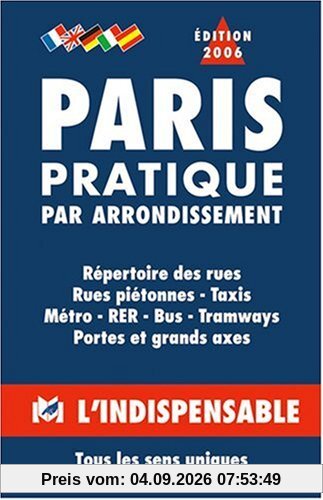 Paris pratique par arrondissement