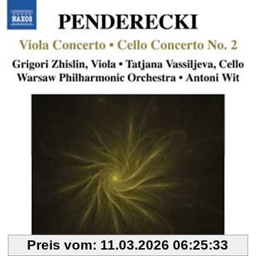 Grigori Zhislin Viola Concerto, Cello Concerto No. 2