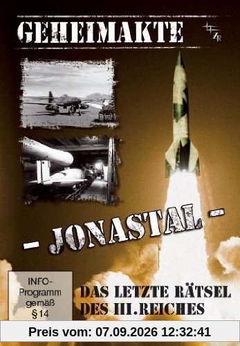 Geheimakte Jonastal DVD VK 08.03.10