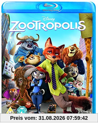 Zootropolis [Blu-ray] [UK Import]