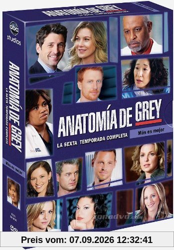 Anatomia de Grey - Temporada 6 [Spanien Import]