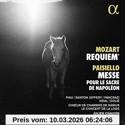 Sandrine Piau Mozart, Requiem - Paisiello, Messe Pour Le Sacre De Napoléon