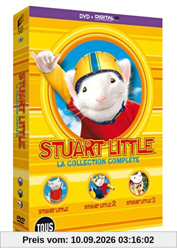 Coffret stuart little 3 films : stuart little 1 ; stuart little 2 ; stuart little 3, en route pour l'aventure [FR Import]