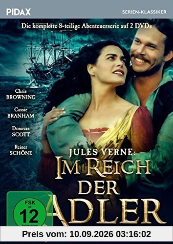 Jules Verne: Im Reich der Adler/Die komplette 8-teilige Verfilmung des weltberühmten Romans DIE KINDER DES KAPITÄN GRANT (Pidax Serien-Klassiker) [2 DVDs]