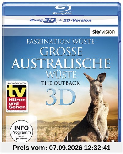 Faszination Wüste - Große Australische Wüste: The Outback (SKY VISION) [3D Blu-ray + 2D Version]