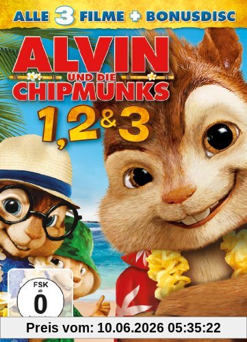 Alvin und die Chipmunks - Teil 1-3 (Special Edition, 4 Discs)