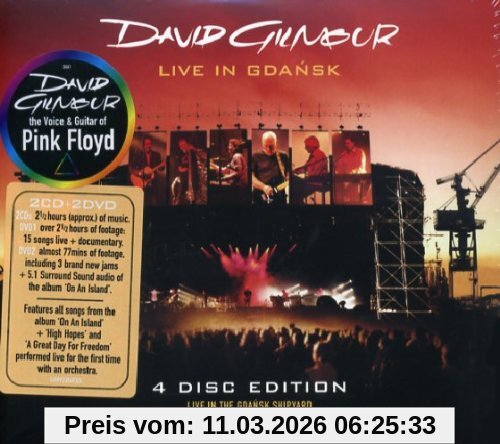 David Gilmour Live In Gdansk [+2 Bonus Dvd]