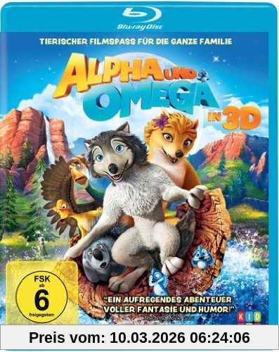 Ben Gluck Alpha Und Omega In 3D [3D Blu-ray]