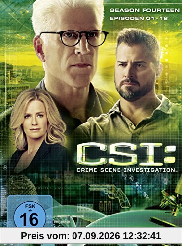 CSI: Crime Scene Investigation - Season 14.1 [3 DVDs]