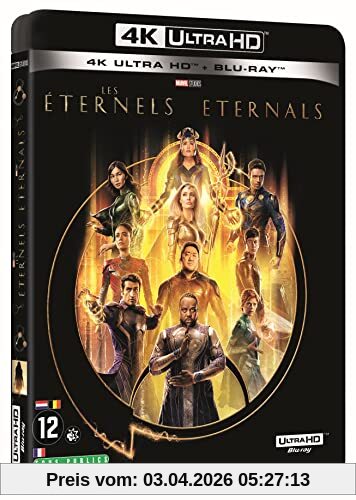 Les éternels 4k ultra hd [Blu-ray] [FR Import]