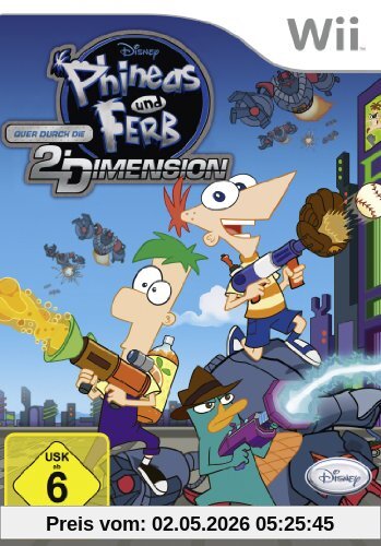 Phineas und Ferb - Quer durch die 2. Dimension [Software Pyramide] - [Nintendo Wii]