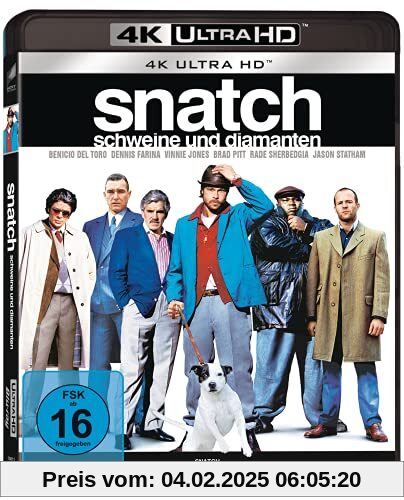 Snatch - Schweine und Diamanten 4K-UHD [Blu-ray]