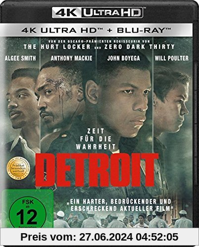 Detroit (4K Ultra HD) (+ Blu-ray 2D)