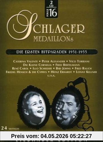 Schlagermedaillons 16-Die ersten Hitparaden 1951-55