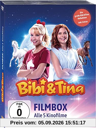 Bibi & Tina - Filmbox DVD 1-5
