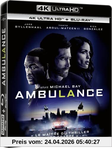 Ambulance [4K Ultra HD + Blu-Ray]