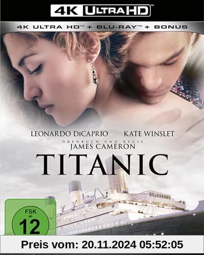 Titanic - 4K Remastered (4K Ultra HD) (+ Blu-ray) [3 Discs]