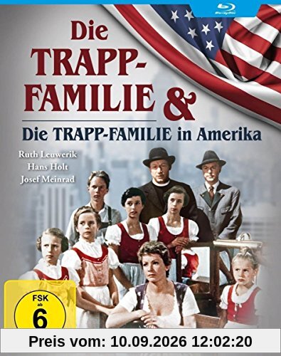 Die Trapp-Familie & Die Trapp-Familie in Amerika [Blu-ray]