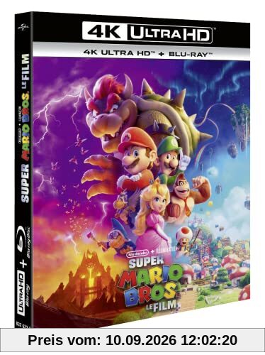Super Mario bros. le film 4k ultra hd [Blu-ray] [FR Import]