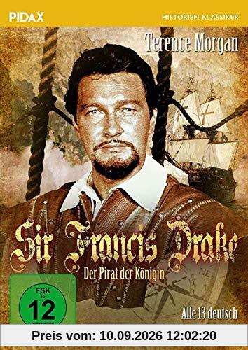 Sir Francis Drake - Der Pirat der Königin / Alle 13 deutsch synchronisierten Folgen der Abenteuerserie (Pidax Serien-Klassiker) [2 DVDs]