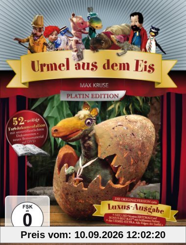 Augsburger Puppenkiste - Urmel aus dem Eis (+ Blu-ray) (Platin Edition) [2 DVDs]