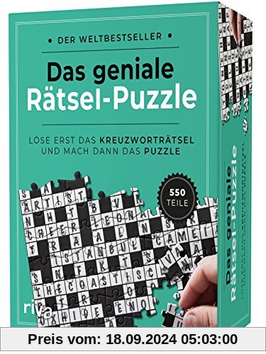 Das geniale Rätsel-Puzzle: Löse erst das Kreuzworträtsel und mach dann das Puzzle