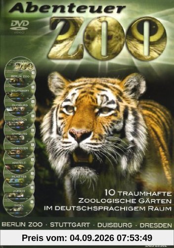 Abenteuer Zoo: 10er Schuber [10 DVDs]