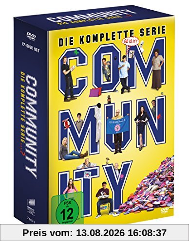 Community - Die komplette Serie (17 Discs) (exklusive Vorab-Veröffentlichung bei Amazon.de)