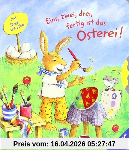 Eins, zwei, drei, fertig ist das Osterei!