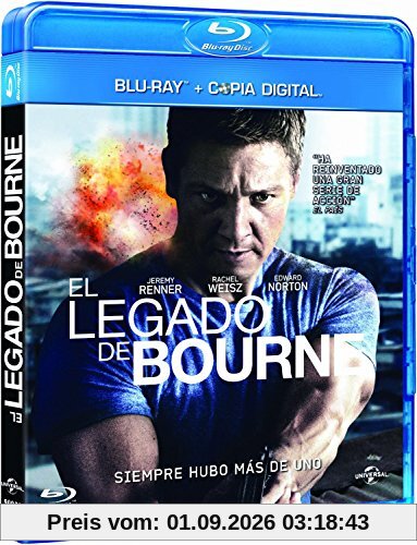 El Legado De Bourne (Blu-Ray) (Import) (Keine Deutsche Sprache) (2013) Jeremy Renner; Rachel Weisz; E