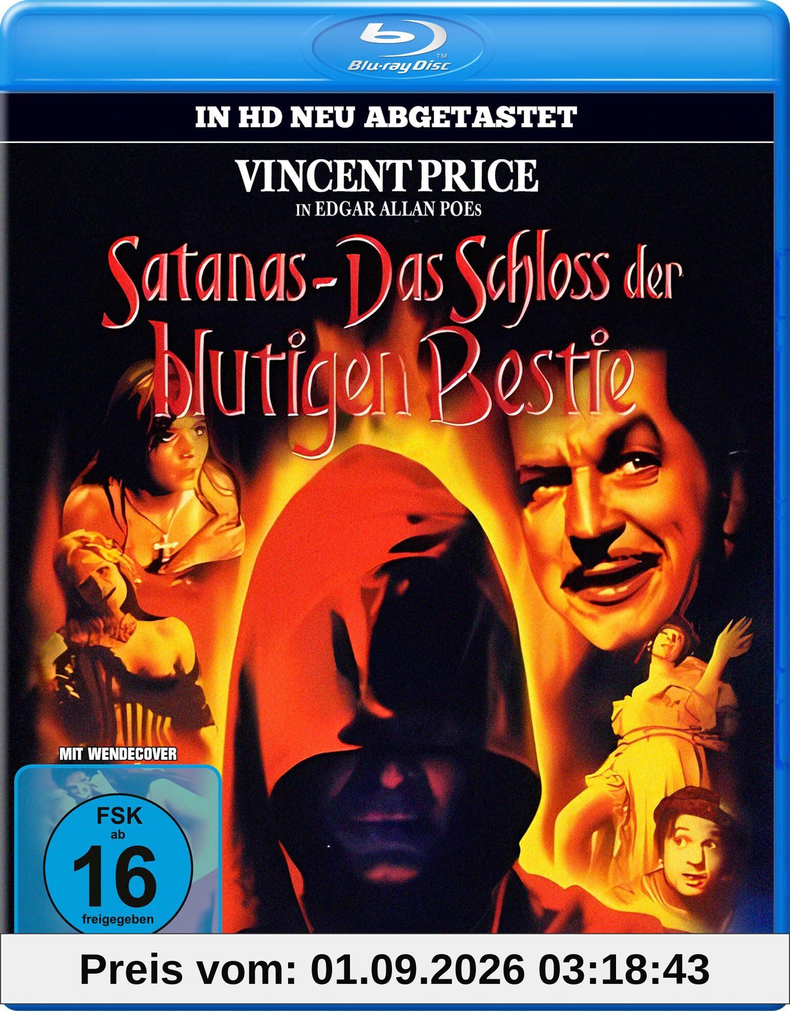 Satanas - Das Schloss der blutigen Bestie (Original Kinofassung in HD neu abgetastet) [Blu-ray]