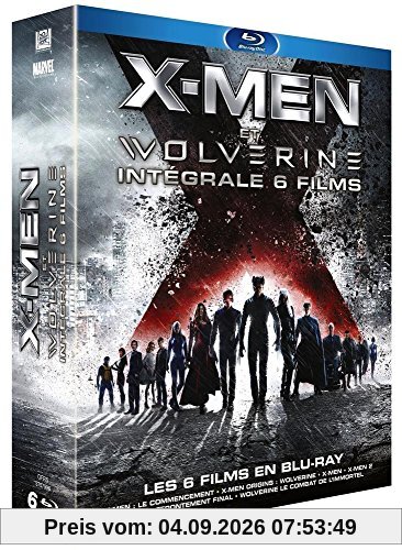 X-Men et Wolverine : Intégrale 6 films [Blu-ray]