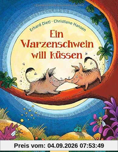 Ein Warzenschwein will küssen