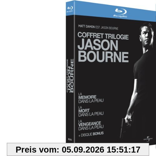 Coffret Jason Bourne - la trilogie [Blu-ray] [FR Import]